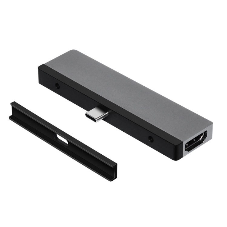 6 in 1 Type-C to HDMI/PD/USB3.0/Audio/SD&TF Card Reader HUB Converter for iPad Pro - USB HUB by PMC Jewellery | Online Shopping South Africa | PMC Jewellery | Buy Now Pay Later Mobicred
