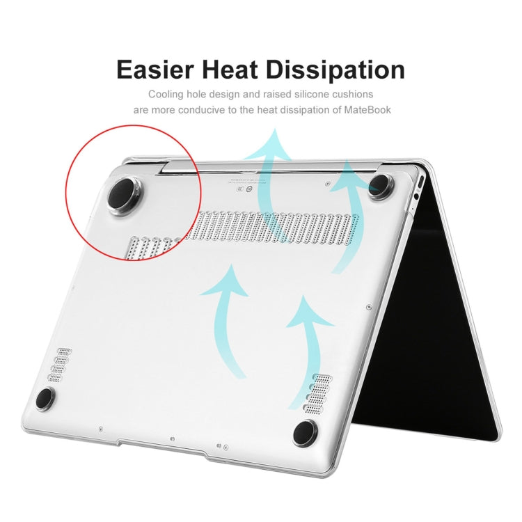 ENKAY for Huawei MateBook 13 Core Edition US Version 2 in 1 Crystal Protective Case with TPU Keyboard Film(Transparent) - free shipping - PMC Jewellery - Order now!