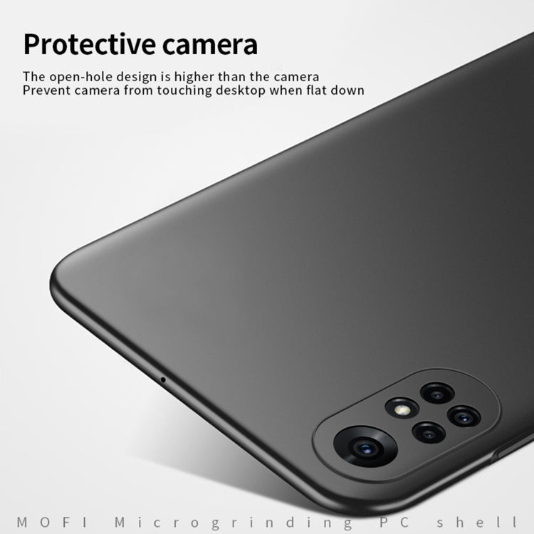 For Huawei Nova 8 MOFI Frosted PC Ultra-thin Hard Case(Gold) - Huawei Cases by MOFI | Online Shopping South Africa | PMC TechLife | Buy Now Pay Later Mobicred