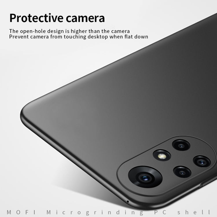 For Huawei Nova 8 Pro MOFI Frosted PC Ultra-thin Hard Case(Gold) - Huawei Cases by MOFI | Online Shopping South Africa | PMC TechLife | Buy Now Pay Later Mobicred