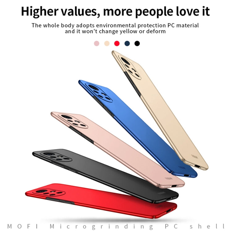 For Huawei Nova 8 Pro MOFI Frosted PC Ultra-thin Hard Case(Rose Gold) - free shipping - PMC TechLife - Order now!