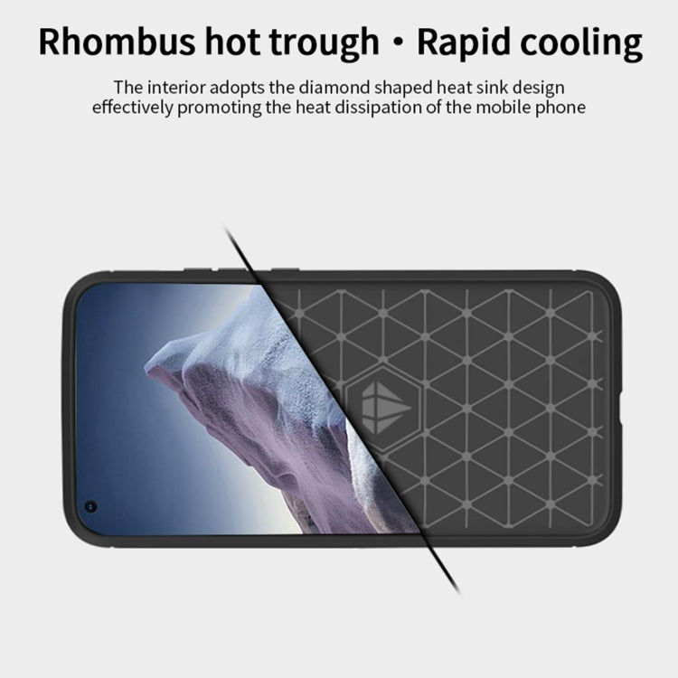 For Xiaomi Mi 11 Ultra MOFI Gentleness Series Brushed Texture Carbon Fiber Soft TPU Case(Red) - free shipping - PMC TechLife - Order now!