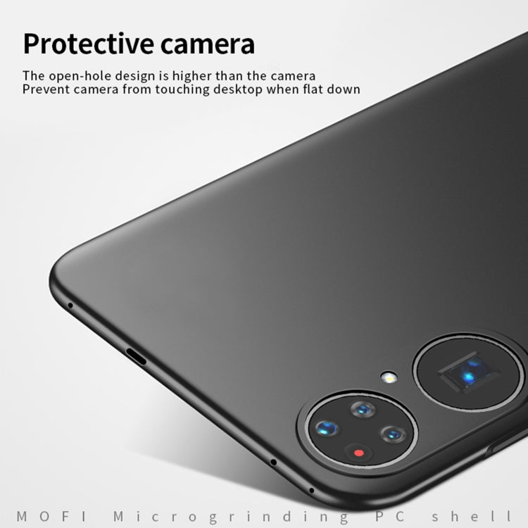 For Huawei P50 Pro MOFI Frosted PC Ultra-thin Hard Case(Blue) - Huawei Cases by MOFI | Online Shopping South Africa | PMC TechLife