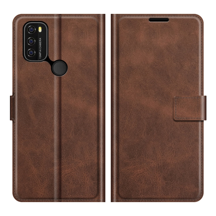 For Blackview A70 Retro Calf Pattern Buckle Horizontal Flip Leather Case with Holder & Card Slots & Wallet(Dark Brown) - More Brand by PMC TechLife | Online Shopping South Africa | PMC TechLife | Buy Now Pay Later Mobicred