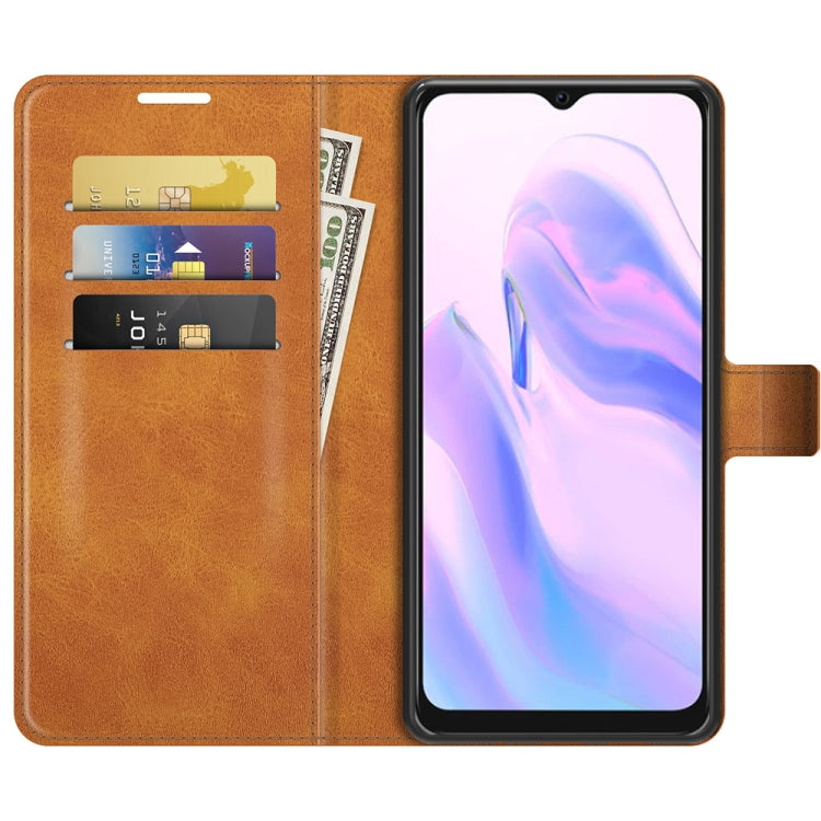 For Blackview A70 Retro Calf Pattern Buckle Horizontal Flip Leather Case with Holder & Card Slots & Wallet(Yellow) - More Brand by PMC TechLife | Online Shopping South Africa | PMC TechLife | Buy Now Pay Later Mobicred