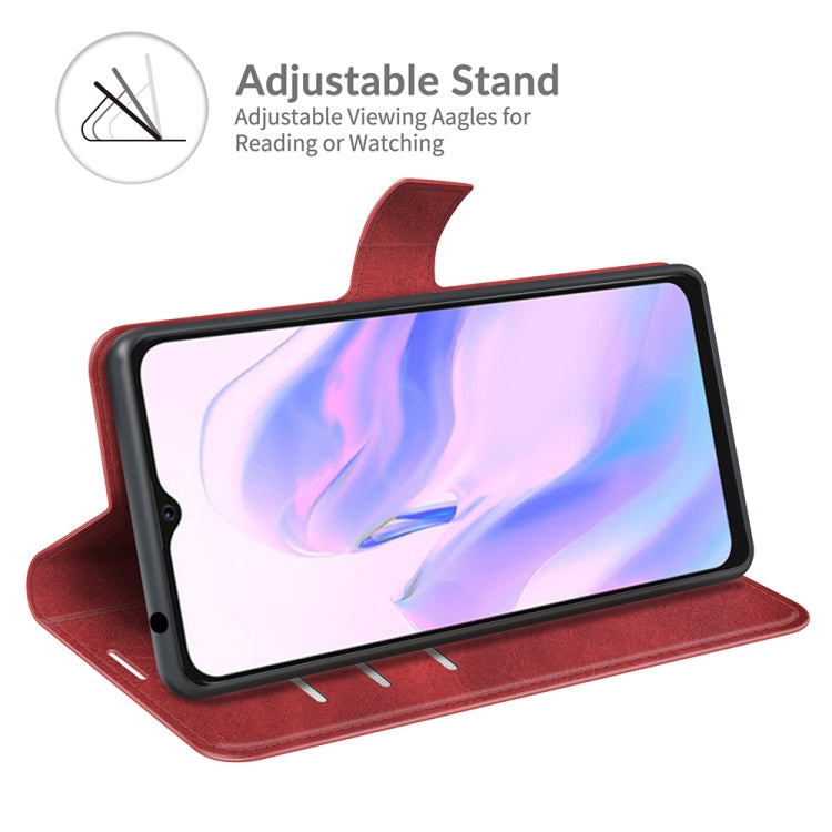 For Blackview A70 Retro Calf Pattern Buckle Horizontal Flip Leather Case with Holder & Card Slots & Wallet(Red) - More Brand by PMC TechLife | Online Shopping South Africa | PMC TechLife | Buy Now Pay Later Mobicred