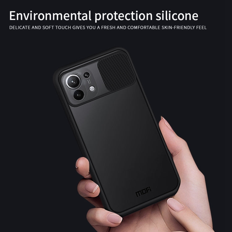 For Xiaomi Mi 11 MOFI Xing Dun Series Translucent Frosted PC + TPU Privacy Anti-glare Shockproof All-inclusive Protective Case(Black) - free shipping - PMC TechLife - Order now!