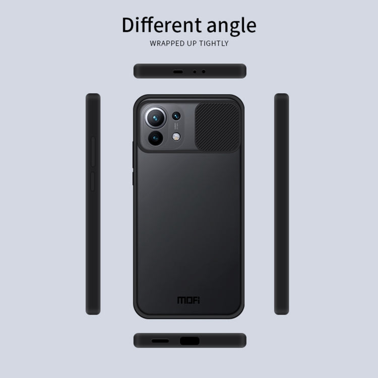 For Xiaomi Mi 11 MOFI Xing Dun Series Translucent Frosted PC + TPU Privacy Anti-glare Shockproof All-inclusive Protective Case(Green) - free shipping - PMC TechLife - Order now!