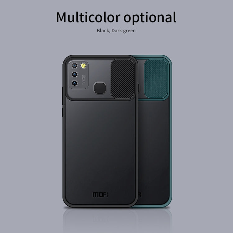 For Infinix Smart 5 X657 / Hot 10 Lite MOFI Xing Dun Series Translucent Frosted PC + TPU Privacy Anti-glare Shockproof All-inclusive Protective Case(Green) - free shipping - PMC TechLife - Order now!
