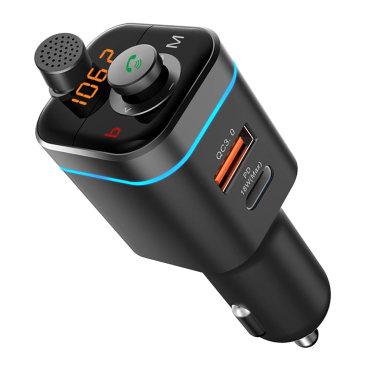 C72 Car MP3 Player Receiver FM Transmitter PD18W USB-C Car Charger Phone Music Player - Bluetooth Car Kits by PMC TechLife | Online Shopping South Africa | PMC TechLife | Buy Now Pay Later Mobicred
