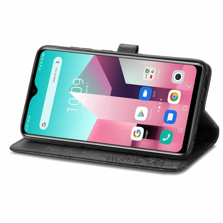 For Blackview A80 Pro Mandala Flower Embossed Horizontal Flip Leather Case with Holder & Three Card Slots & Wallet & Lanyard(Black) - More Brand by PMC TechLife | Online Shopping South Africa | PMC TechLife | Buy Now Pay Later Mobicred