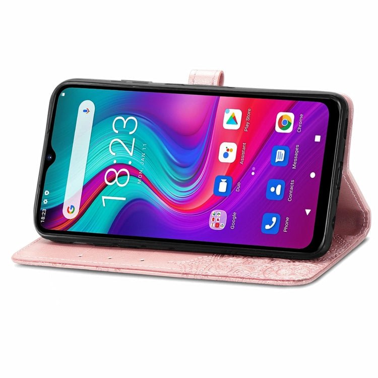 For Doogee X96 Pro Mandala Flower Embossed Horizontal Flip Leather Case with Holder & Three Card Slots & Wallet & Lanyard(Rose Gold) - More Brand by PMC TechLife | Online Shopping South Africa | PMC TechLife | Buy Now Pay Later Mobicred