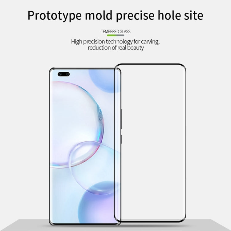 For Honor 50 Pro MOFI 9H 3D Explosion-Proof Hot Bending Full Screen Tempered Glass Film(Black) - free shipping - PMC TechLife - Order now!