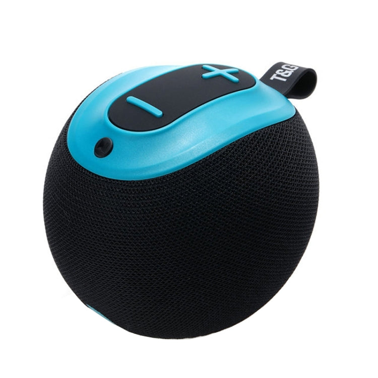 T&G TG623 TWS Portable Wireless Speaker Outdoor Water-resistant Subwoofer 3D Stereo Support FM / TF Card(Blue) - free shipping - PMC Jewellery - Order now!