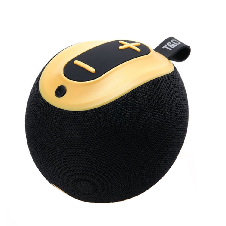T&G TG623 TWS Portable Wireless Speaker Outdoor Waterproof Subwoofer 3D Stereo Support FM / TF Card(Yellow) - free shipping - PMC Jewellery - Order now!
