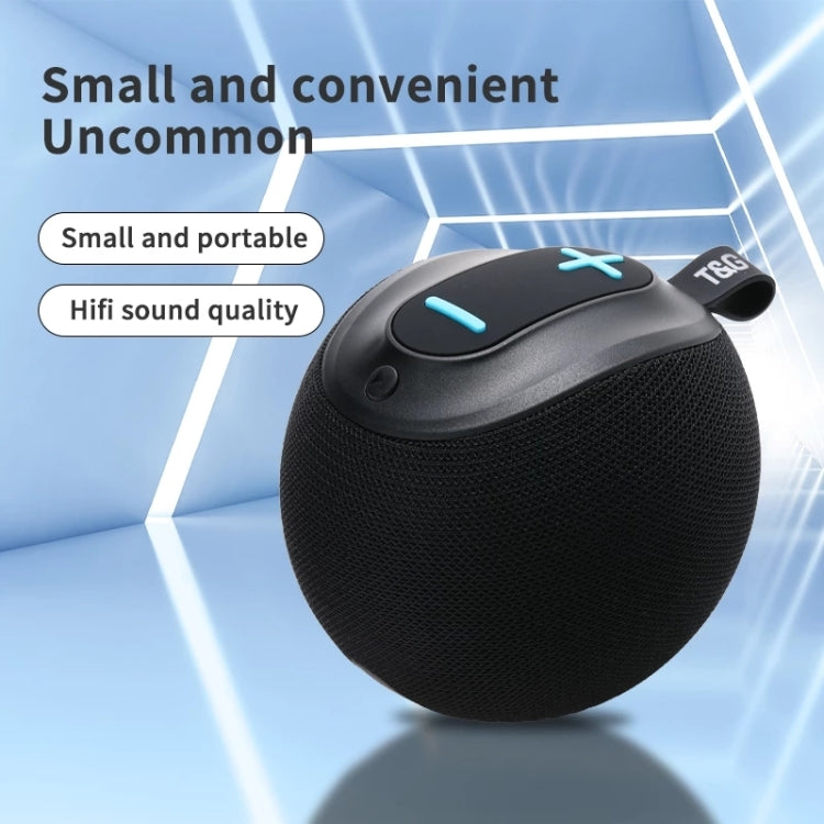 T&G TG623 TWS Portable Wireless Speaker Outdoor Waterproof Subwoofer 3D Stereo Support FM / TF Card(Yellow) - free shipping - PMC Jewellery - Order now!