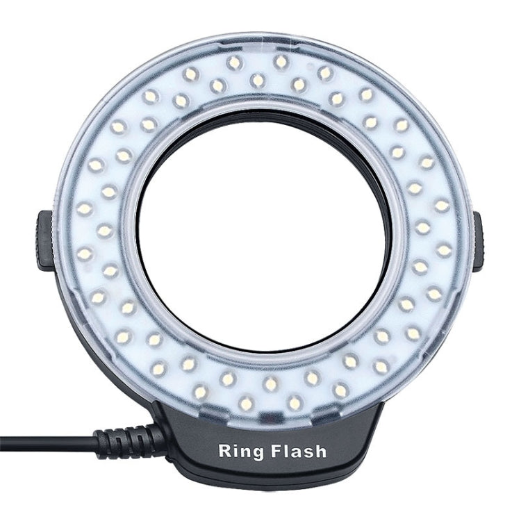 HD-130 Macro LED Ring Flash Light with 8 Different Sizes Adapter Ring (40.5 / 52 / 55 / 58 / 62 / 67 / 72 / 77mm)  & 3 x Color Diffuser - free shipping - PMC TechLife - Order now!