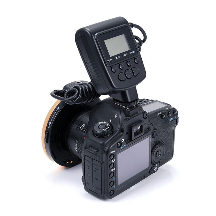 HD-130 Macro LED Ring Flash Light with 8 Different Sizes Adapter Ring (40.5 / 52 / 55 / 58 / 62 / 67 / 72 / 77mm)  & 3 x Color Diffuser - free shipping - PMC TechLife - Order now!