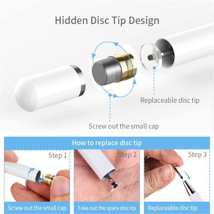 AT-23 High-precision Touch Screen Pen Stylus with 2 Pen Tip - Stylus Pen by PMc TechLife | Online Shopping South Africa | PMc TechLife | Buy Now Pay Later Mobicred