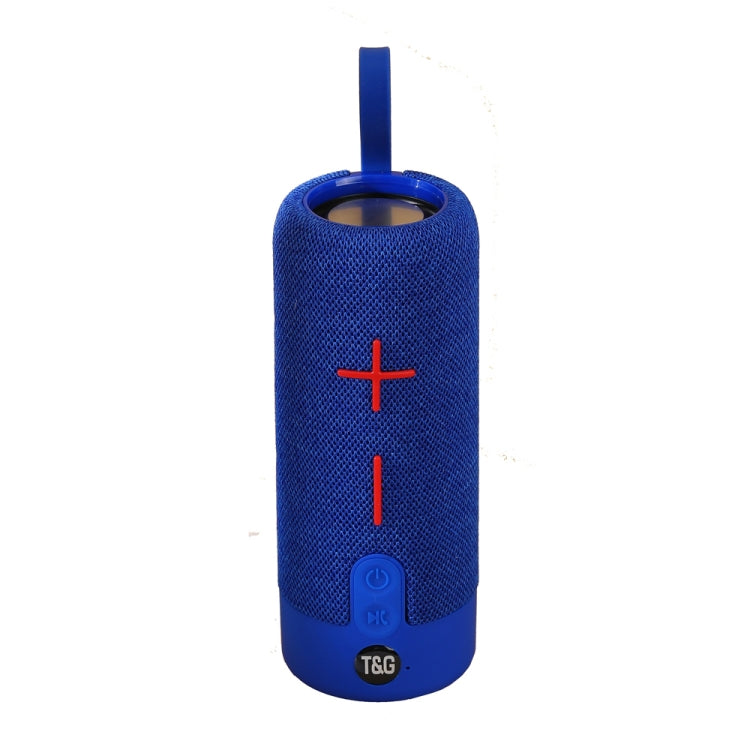 T&G TG619 Portable Bluetooth Wireless Speaker Water-resistant Outdoor Bass Subwoofer Support AUX TF USB(Blue) - free shipping - PMC Jewellery - Order now!