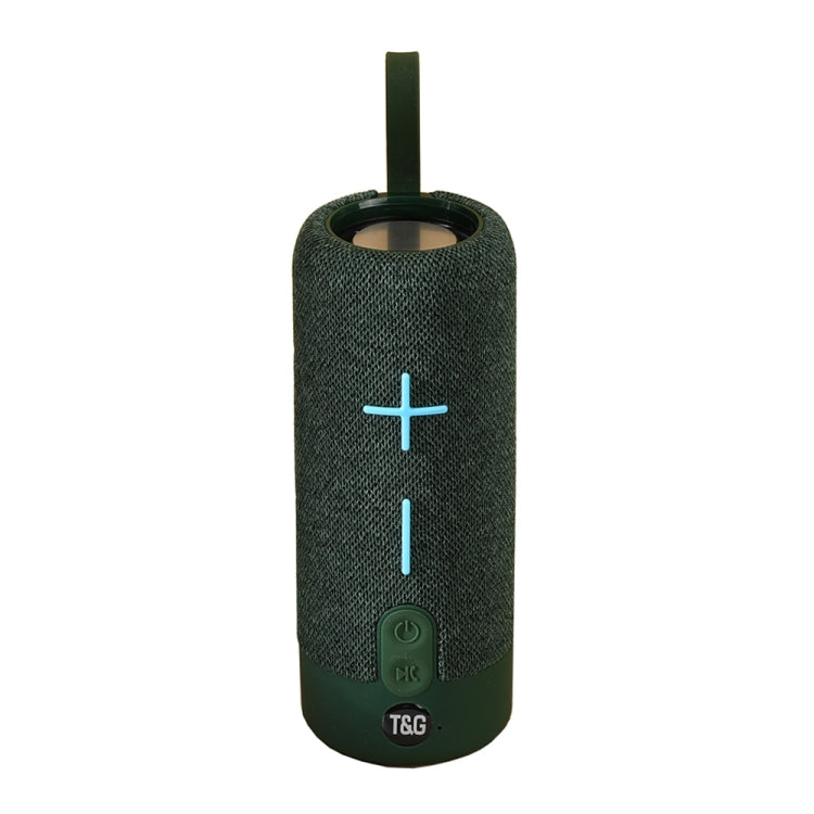 T&G TG619 Portable Bluetooth Wireless Speaker Waterproof Outdoor Bass Subwoofer Support AUX TF USB(Green) - free shipping - PMC Jewellery - Order now!