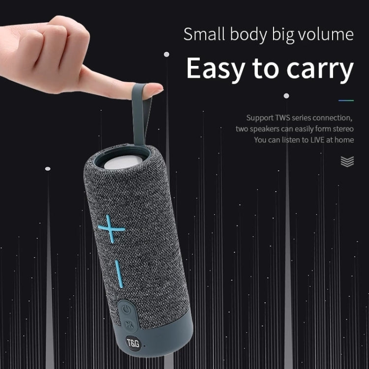 T&G TG619 Portable Bluetooth Wireless Speaker Waterproof Outdoor Bass Subwoofer Support AUX TF USB(Green) - free shipping - PMC Jewellery - Order now!