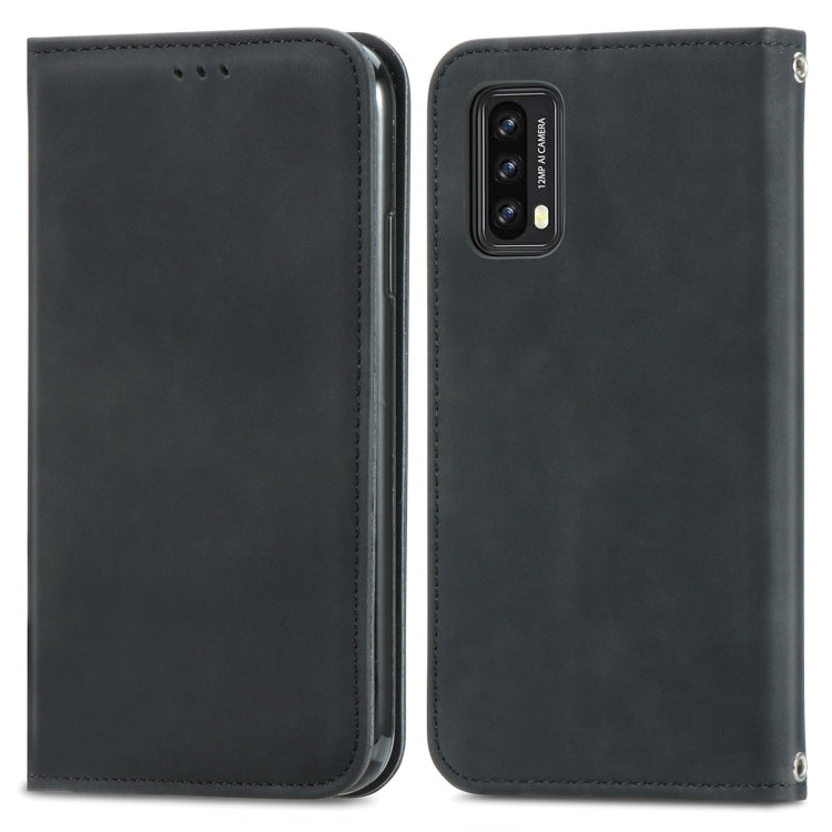 For Blackview A90 Retro Skin Feel Business Magnetic Horizontal Flip Leather Case with Holder & Card Slots & Wallet & Photo Frame(Black) - More Brand by PMC TechLife | Online Shopping South Africa | PMC TechLife | Buy Now Pay Later Mobicred