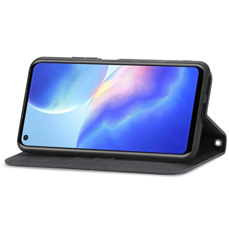 For Blackview A90 Retro Skin Feel Business Magnetic Horizontal Flip Leather Case with Holder & Card Slots & Wallet & Photo Frame(Black) - More Brand by PMC TechLife | Online Shopping South Africa | PMC TechLife | Buy Now Pay Later Mobicred