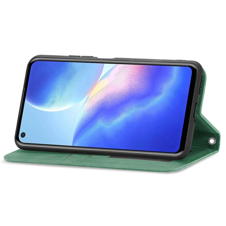 For Blackview A90 Retro Skin Feel Business Magnetic Horizontal Flip Leather Case with Holder & Card Slots & Wallet & Photo Frame(Green) - More Brand by PMC TechLife | Online Shopping South Africa | PMC TechLife | Buy Now Pay Later Mobicred