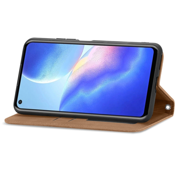 For Blackview A90 Retro Skin Feel Business Magnetic Horizontal Flip Leather Case with Holder & Card Slots & Wallet & Photo Frame(Brwon) - More Brand by PMC TechLife | Online Shopping South Africa | PMC TechLife