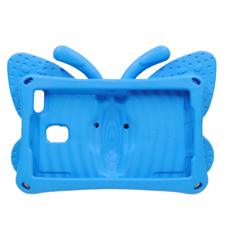 For Huawei MediaPad M5 8.4 / M6 8.4/ M3 8.0 / M3 8.4 / T3 8.0 / Honor Waterplay 8.0 Butterfly Kickstand EVA Children Tablet Case(Blue) - Honor by PMC TechLife | Online Shopping South Africa | PMC TechLife | Buy Now Pay Later Mobicred