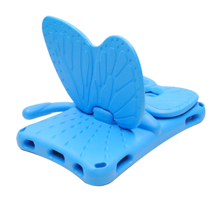 For Huawei MediaPad M5 8.4 / M6 8.4/ M3 8.0 / M3 8.4 / T3 8.0 / Honor Waterplay 8.0 Butterfly Kickstand EVA Children Tablet Case(Blue) - Honor by PMC TechLife | Online Shopping South Africa | PMC TechLife | Buy Now Pay Later Mobicred