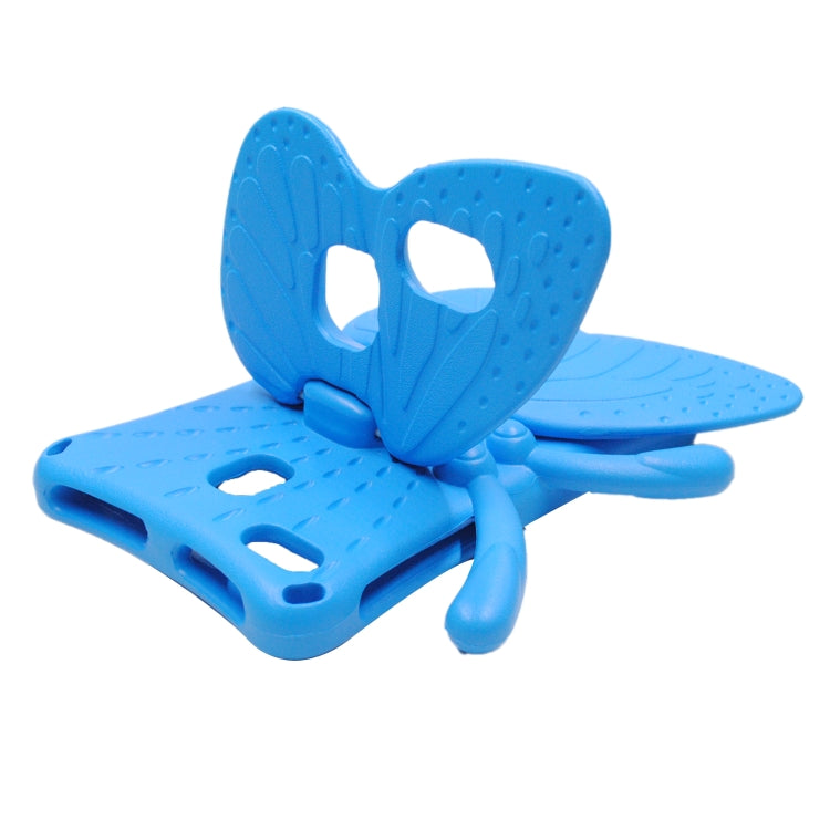 For Huawei MediaPad M5 8.4 / M6 8.4/ M3 8.0 / M3 8.4 / T3 8.0 / Honor Waterplay 8.0 Butterfly Kickstand EVA Children Tablet Case(Blue) - Honor by PMC TechLife | Online Shopping South Africa | PMC TechLife | Buy Now Pay Later Mobicred