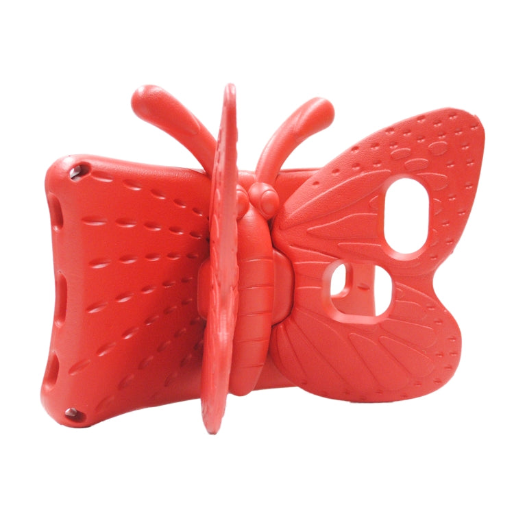 For Huawei MediaPad M5 8.4 / M6 8.4/ M3 8.0 / M3 8.4 / T3 8.0 / Honor Waterplay 8.0 Butterfly Kickstand EVA Children Tablet Case(Red) - Honor by PMC TechLife | Online Shopping South Africa | PMC TechLife | Buy Now Pay Later Mobicred