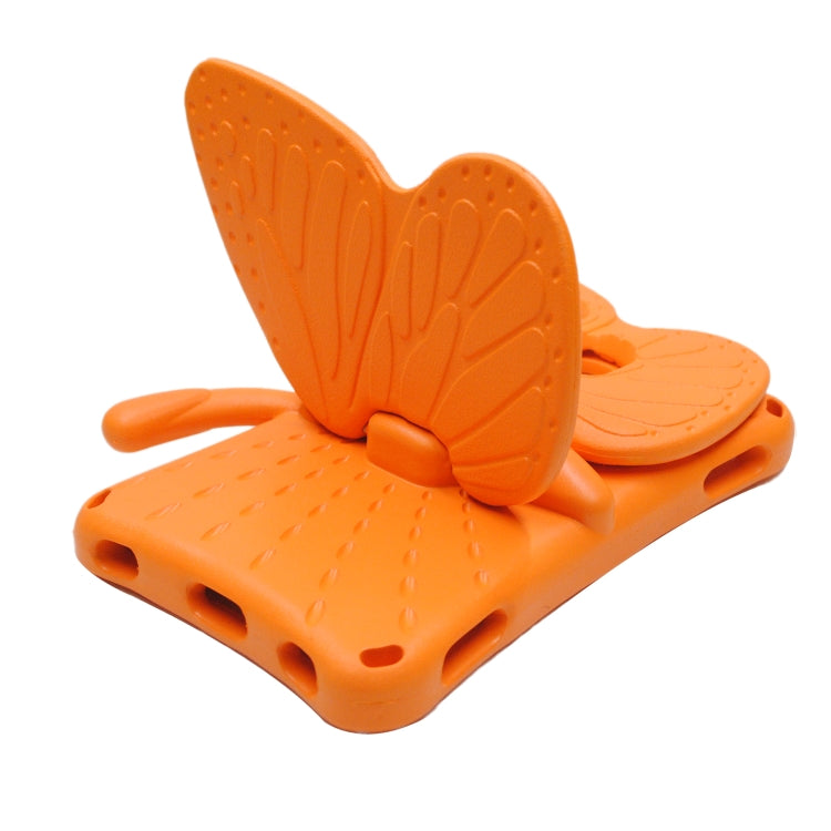 For Huawei MediaPad M5 8.4 / M6 8.4/ M3 8.0 / M3 8.4 / T3 8.0 / Honor Waterplay 8.0 Butterfly Kickstand EVA Children Tablet Case(Orange) - Honor by PMC TechLife | Online Shopping South Africa | PMC TechLife | Buy Now Pay Later Mobicred