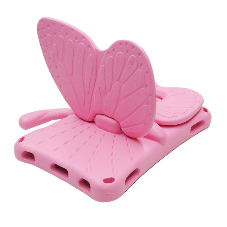 For Huawei MediaPad M5 8.4 / M6 8.4/ M3 8.0 / M3 8.4 / T3 8.0 / Honor Waterplay 8.0 Butterfly Kickstand EVA Children Tablet Case(Pink) - Honor by PMC TechLife | Online Shopping South Africa | PMC TechLife | Buy Now Pay Later Mobicred