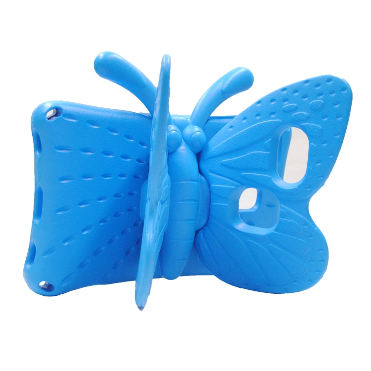 For Lenovo Tab E8 TB8304F / N 8.0 Butterfly Bracket Style EVA Children Falling Proof Cover Protective Case(Blue) - Lenovo by PMC TechLife | Online Shopping South Africa | PMC TechLife | Buy Now Pay Later Mobicred