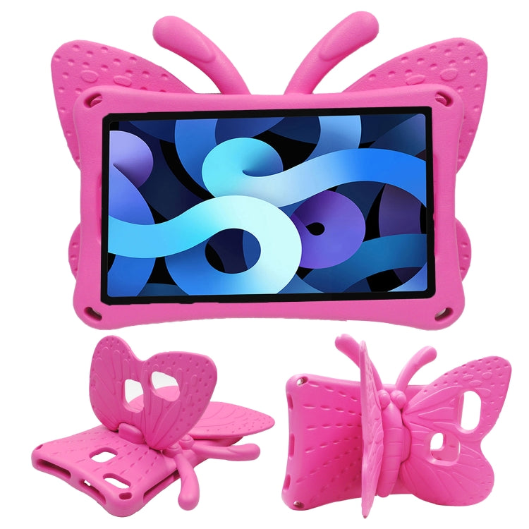 For Lenovo Tab E8 TB8304F / N 8.0 Butterfly Bracket Style EVA Children Falling Proof Cover Protective Case(RoseRed) - Lenovo by PMC TechLife | Online Shopping South Africa | PMC TechLife | Buy Now Pay Later Mobicred
