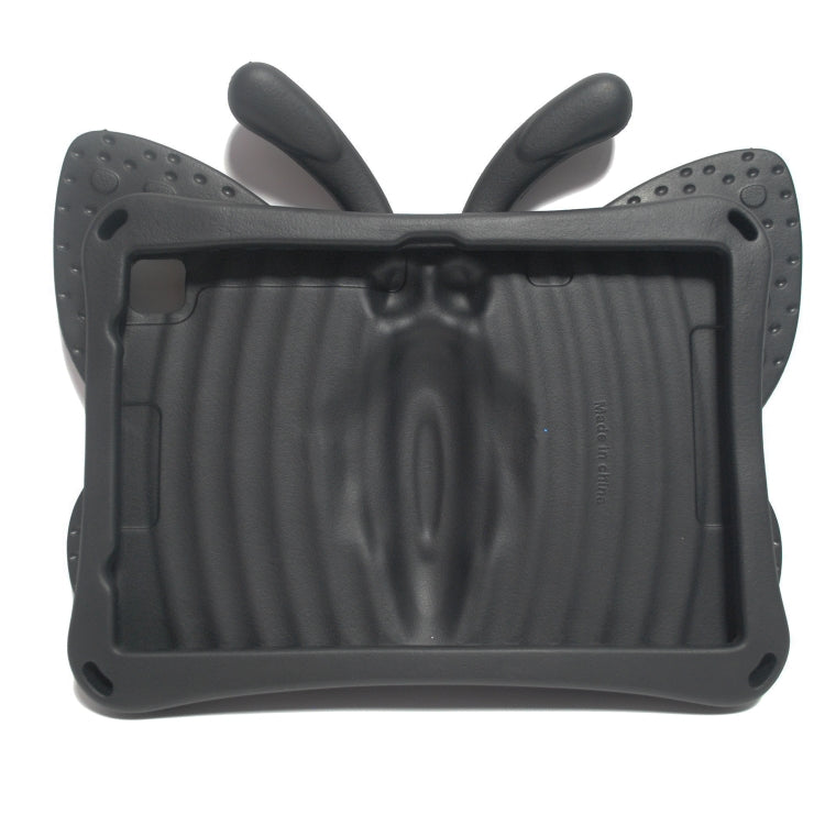 For Huawei MatePad T 10s 10.1 / T10 9.7 Butterfly Bracket Style EVA Children Falling Proof Cover Protective Case(Black) - Huawei by PMC TechLife | Online Shopping South Africa | PMC TechLife | Buy Now Pay Later Mobicred