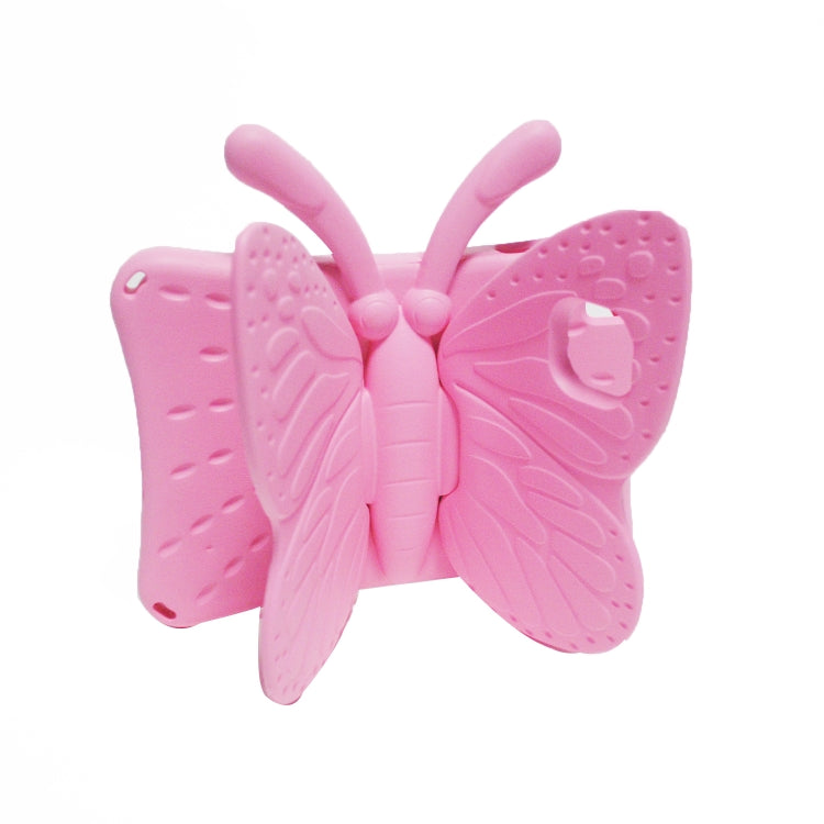 For Huawei MatePad T 10s 10.1 / T10 9.7 Butterfly Bracket Style EVA Children Falling Proof Cover Protective Case(Pink) - Huawei by PMC TechLife | Online Shopping South Africa | PMC TechLife | Buy Now Pay Later Mobicred