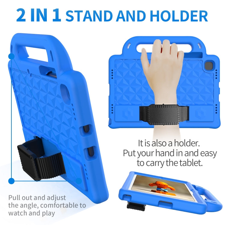 For Lenovo Tab M10 Plus TB-X606 10.3 Diamond Series EVA Anti-Fall Shockproof Sleeve Protective Shell Case with Holder & Strap(Purple) - Lenovo by PMC TechLife | Online Shopping South Africa | PMC TechLife | Buy Now Pay Later Mobicred