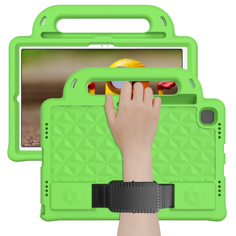 For Lenovo Tab M10 Plus TB-X606 10.3 Diamond Series EVA Anti-Fall Shockproof Sleeve Protective Shell Case with Holder & Strap(Green) - free shipping - PMC TechLife - Order now!