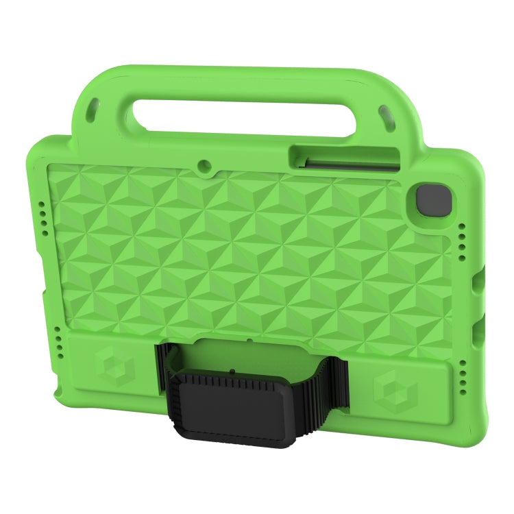 For Lenovo Tab M10 Plus TB-X606 10.3 Diamond Series EVA Anti-Fall Shockproof Sleeve Protective Shell Case with Holder & Strap(Green) - free shipping - PMC TechLife - Order now!