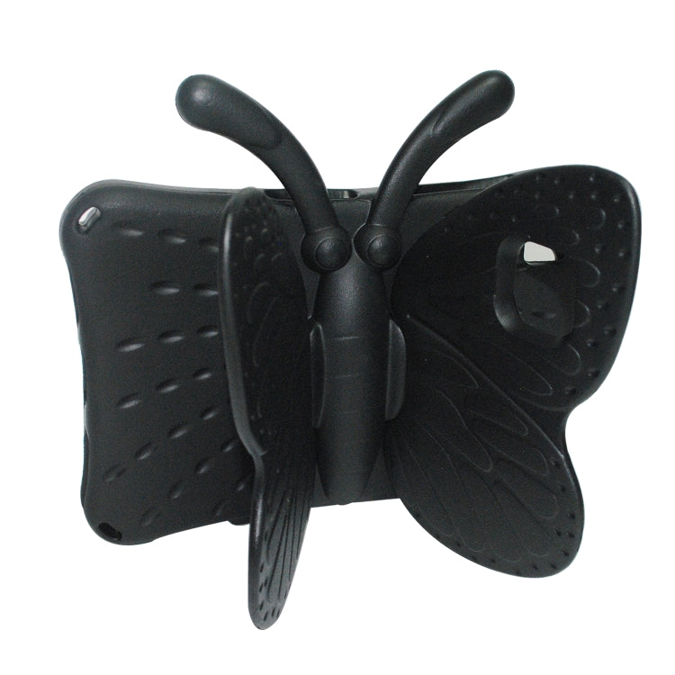 For Lenovo Tab M10 Plus TB-X606F/X 10.1 Butterfly Bracket Style EVA Children Falling Proof Cover Protective Case(Black) - Lenovo by PMC TechLife | Online Shopping South Africa | PMC TechLife | Buy Now Pay Later Mobicred