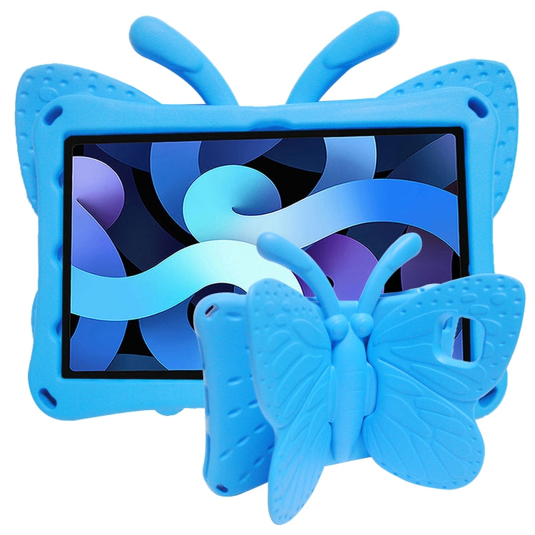 For Lenovo Tab M10 Plus TB-X606F/X 10.1 Butterfly Bracket Style EVA Children Falling Proof Cover Protective Case(Blue) - free shipping - PMC TechLife - Order now!