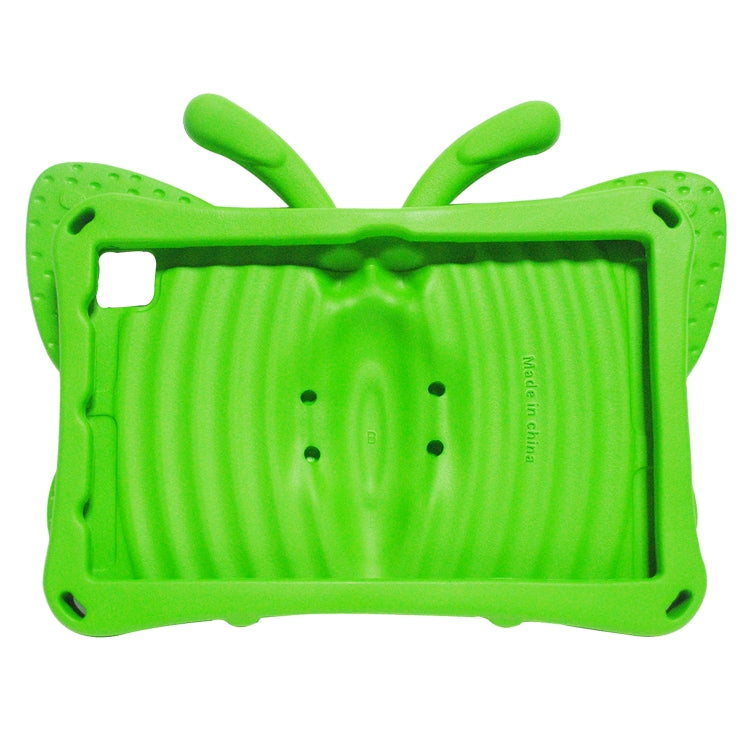 For Lenovo Tab M10 Plus TB-X606F/X 10.1 Butterfly Bracket Style EVA Children Falling Proof Cover Protective Case(Green) - Lenovo by PMC TechLife | Online Shopping South Africa | PMC TechLife | Buy Now Pay Later Mobicred