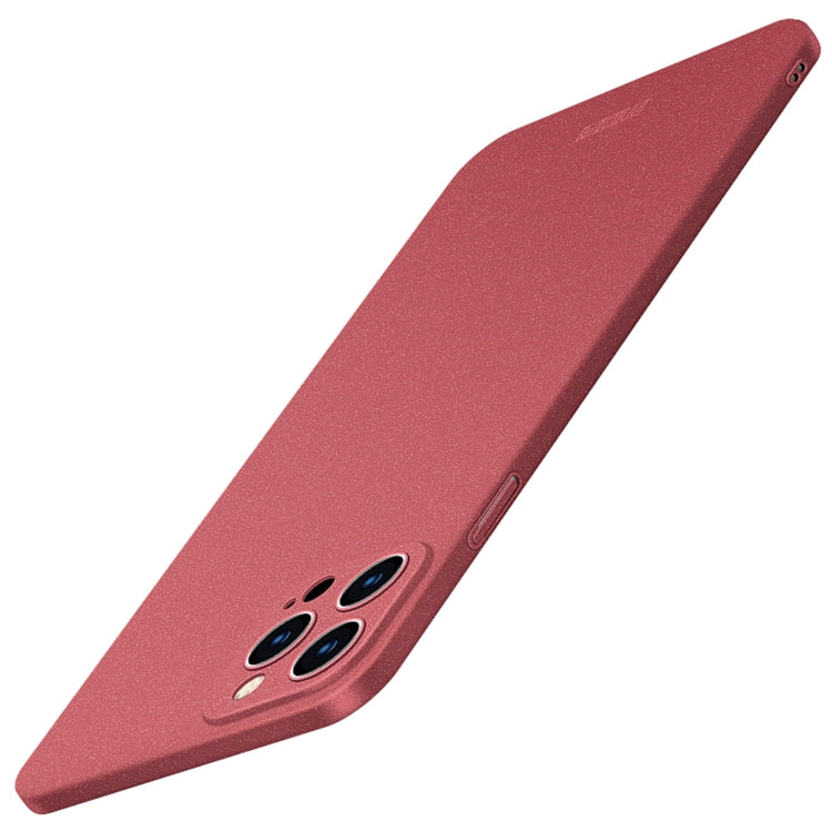 For iPhone 13 Pro MOFI Fandun Series Frosted PC Ultra-thin All-inclusive Protective Case (Red) - free shipping - PMC TechLife - Order now!