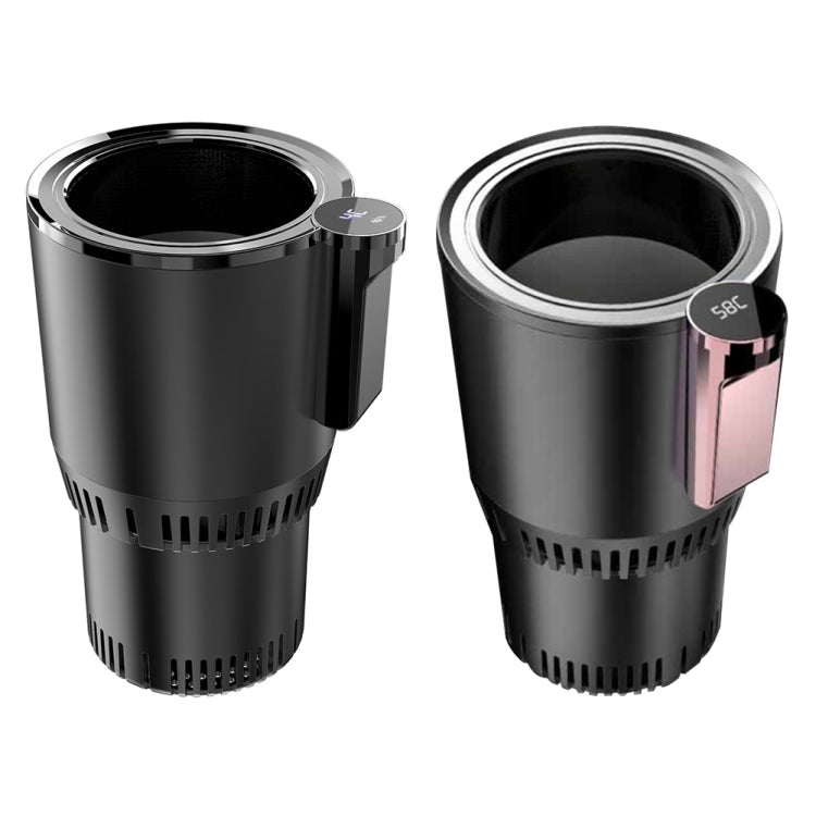 2-in-1 Smart Car Cup Cooler Outdoor Travel Heater Portable Auto Mini Refrigerator 12V Cooling Heating Cup and Drink Holder(Purple) - Stowing Tidying by PMC TechLife | Online Shopping South Africa | PMC TechLife | Buy Now Pay Later Mobicred