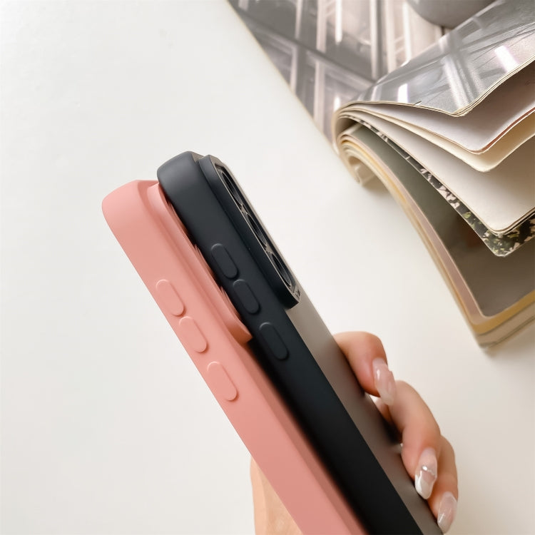 For Huawei P30 Pro Straight Side Liquid Silicone Phone Case(Blue) - Huawei Cases by PMC TechLife | Online Shopping South Africa | PMC TechLife