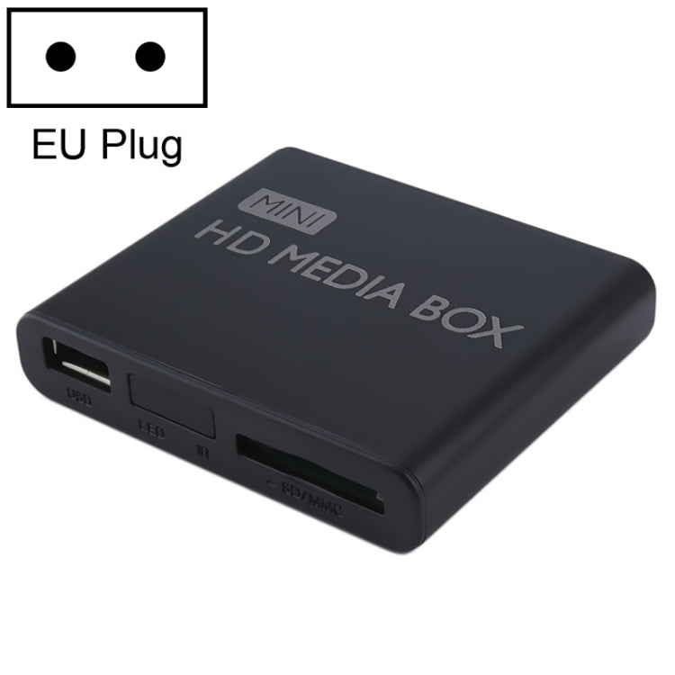X9 Mini HD HDD Multimedia Player 4K Video Loop USB External Media Player AD Player(EU Plug) - Multimedia Player by PMC TechLife | Online Shopping South Africa | PMC TechLife | Buy Now Pay Later Mobicred
